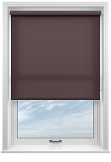 Roma, Aubergine - Twist&Fit Roller Blind